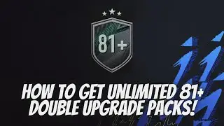 How To Get Unlimited 81+ Double Upgrade packs! - FIFA 22