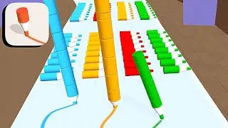 Crayon Rush 3D ​- All Levels Gameplay Android,ios (Levels 43-46)