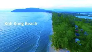 Camping at Koh Kong Beach in Cambodia