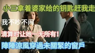 【完结】小三拿着婆家给的钥匙赶我走，我不吵不闹，清算时让她一无所有！#小说推文 #婚姻 #故事頻道 #情感 #情感故事