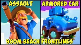 Boom Beach Frontlines Sneak Peek #1 - Assault and Armored Car