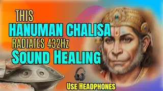Miracle Hanuman Chalisa Deep Aura Cleansing in 432Hz Healing Frequencies | Handpan and Healing sound