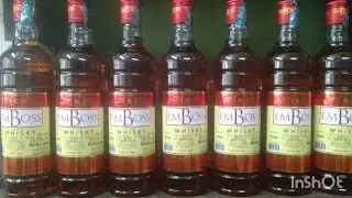 Em Boss Fine whisky #750ml#price-250/Alcohol-28.5%/West Bengal India 2025