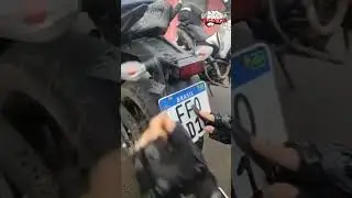 Placa Mercosul Falsa