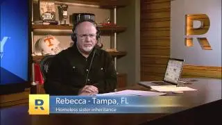Homeless sister will waste inheritance