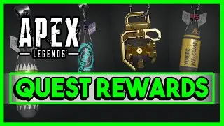 Season 8 Quest Rewards (All 16) Apex Legends
