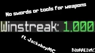 No swords challenge (ft. JackoboyMC)