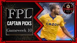 FPL GW10 | TOP 4 CAPTAIN PICKS | GAMEWEEK 10 | Fantasy Premier League Tips 20/21