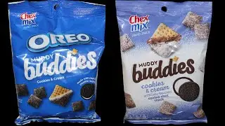 Chex Mix Muddy Buddies Cookies & Cream: Oreo & Original Review