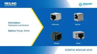 Stewart Connector Essential Modular Jacks | Heilind Electronics