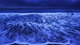 All You Need To Fall Asleep | Ocean Sounds For Deep Sleeping With A Dark Screen And Rolling Waves