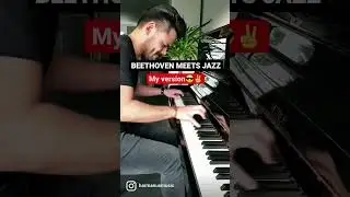 Beethoven meets Jazz Piano #shorts