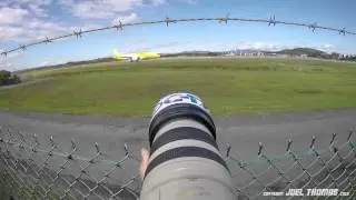 Go Pro Camera POV - Gold Coast Plane Spotting
