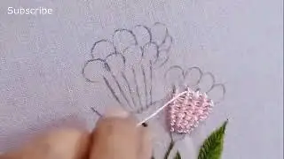 Hand embroider design/ Beautiful floral composition- Leisha's Galaxy embroidery.