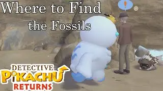 Detective Pikachu Returns - Where to Find the Armor & Skull Fossils (Local Concern)