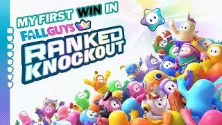 My First Win in Fall Guys Ranked Knockout 🔥🔥🔥