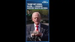 Navarro On India: Trump's Trade Advisor Gets Miffed At SCO Summit & Justifies US Tariffs On India