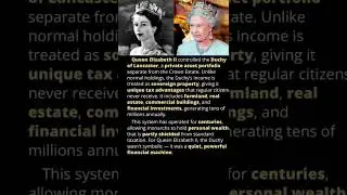 Queen Elizabeth II controlled the duchy of Lancaster#queenelizabeth#lancaster