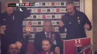 Cory Hill try against England