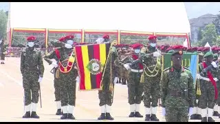 Independence: Museveni inspects Army, Precision & skill showcased during the parade March at Kololo