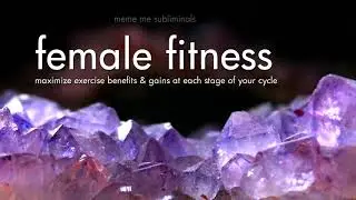 female fitness enhancer - Subliminal Affirmations