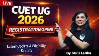 CUET UG 2026 Registration Open | Dates, Eligibility, Process | Best CUET Coaching in Indore, MP