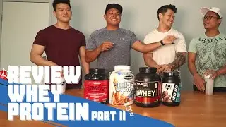 Review Whey Protein (Muscletech, Optimum Nutrition, BPI ISO HD, MuscleMeds Carnivor)