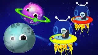Space Race | Nursery Rhymes and Baby Songs for Kids