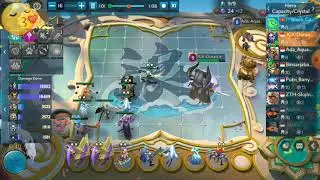 Starhorn qu&aacute; mạnh với item thunder staff. Turbo full 60 m&aacute;u #chessrush