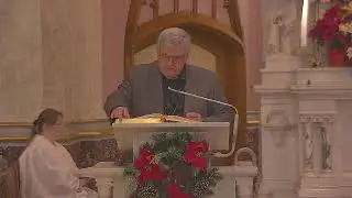 Sunday January 11, 2026 - Mass at Our Lady Roman Catholic Church, Mount Carmel, Pa