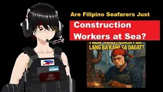 Are Seafarers Just Construction Workers at Sea? 🇵🇭 #seamanvlog #vtuber Merchant Marine Life