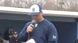 URI Baseball - Bill Beck Field Ceremony