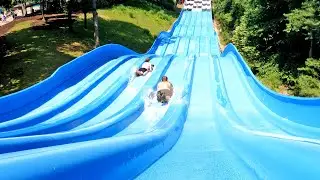 Nitro Racer | Fast Head-First Waterslide | Water Country USA
