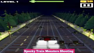 Spooky Train Monsters Shooting Game l Level 1to6 l #live #spookytrainmonsters #youtube #viralvideo