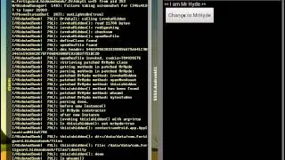hidex demo 2: invoking a hidden method in DEX executables