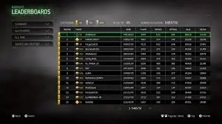 MWR LEADERBOARD S&D PS4 (17/06/17)