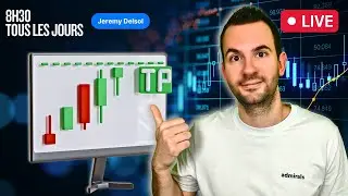 🔴 Live Trading : Trader le GOLD et la BOURSE !