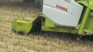 Harvest 2010 - New: Claas Lexion and Stubble Chopper