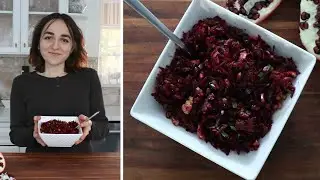 Lilyth Makes Healthy Beet Salad - Armenian New Year's Recipe - Life of Lilyth Throwback