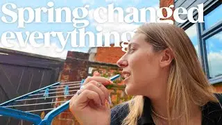 DAY IN MY LIFE VLOG ✨☀️ Spring day, my realistic 9am routine and working form home in the sun