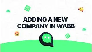Adding a New Company in WABB