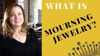 What is MOURNING Jewelry? | Memorial Jewelry