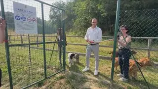 Inaugurata la nuova area cani al Pestello