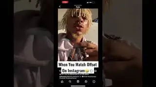 Had To Come W It💯🤣 #migos #offset #matchup #reels #explorepage