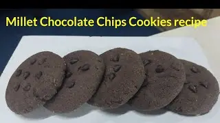 Millet Chocolate ChipsCookies recipe/Chocolate  Cookies Recipewithout oven@Cookwithfalguni 