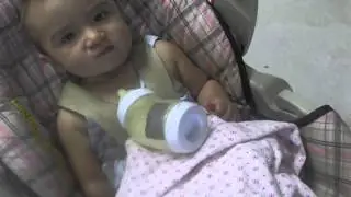 Life without the BEZE hands free infant feeding device.            BezeOnlineStore.Com