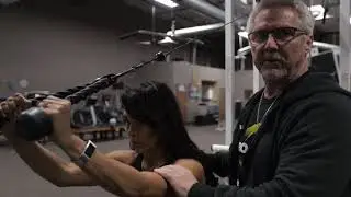 Coach Kim Oddo on Overhead Tricep Extensions