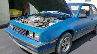 My barn find 1986 Cavalier Z24 first start since 2014!