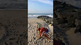 Agility Ladder Training Full Body on Sand