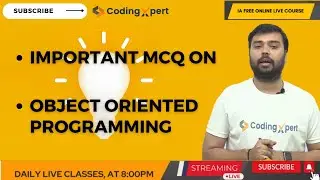 Important MCQ on Object Oriented Programming | Computer Science Engineering